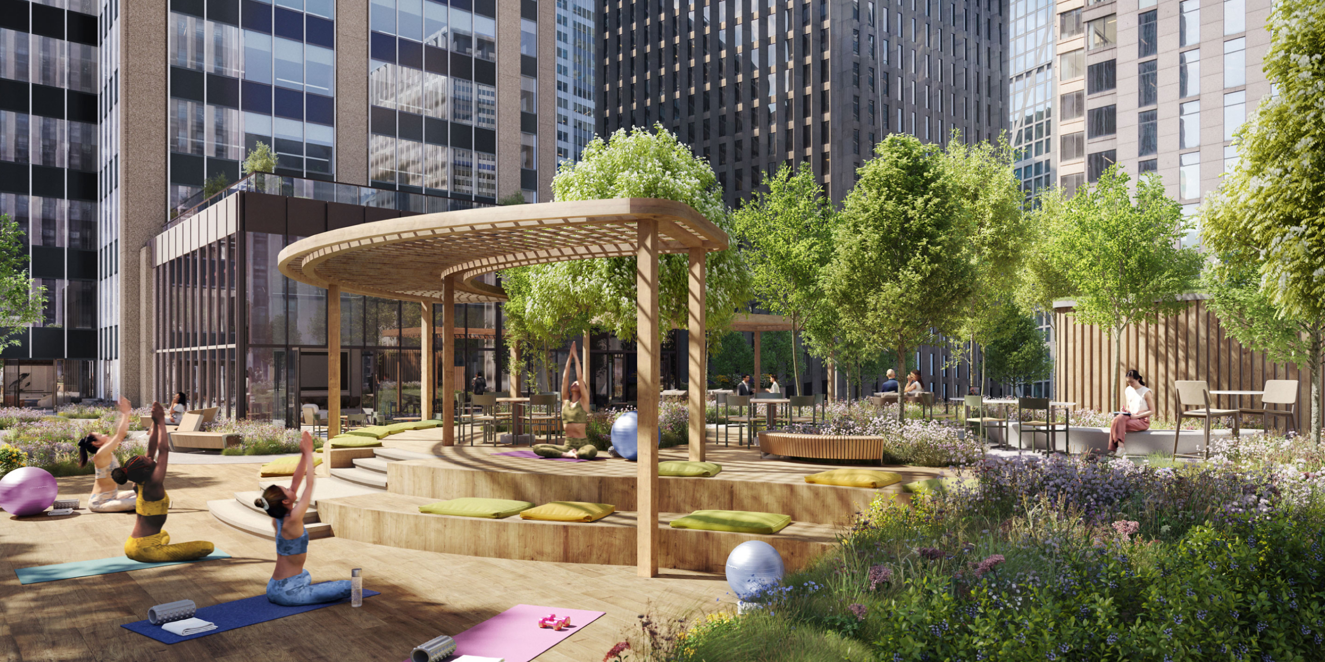 1290 Avenue of the Americas provides an amenity ecosystem for tenants to focus on both work and self-care.